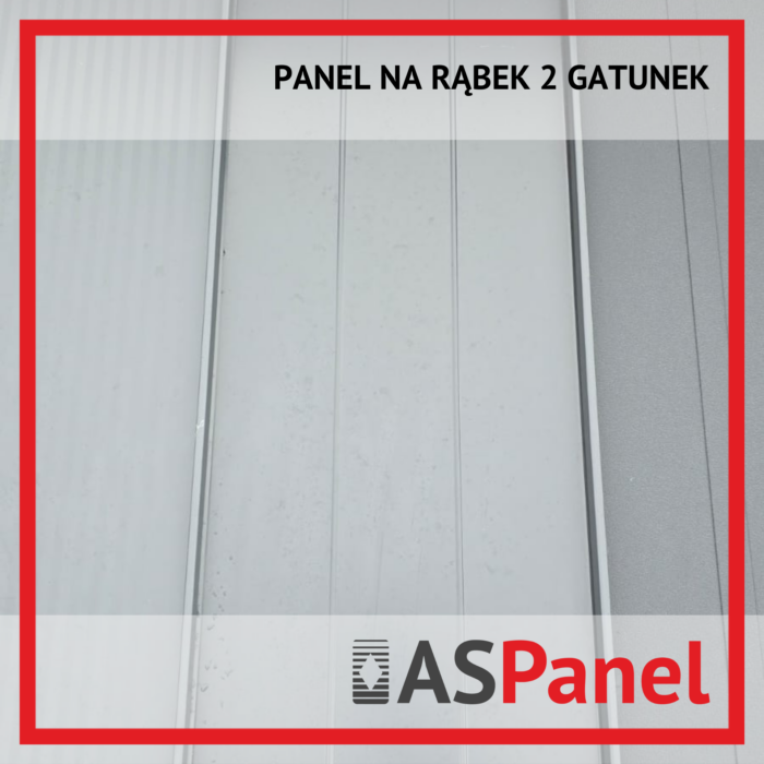 Panel na rąbek 2 gat